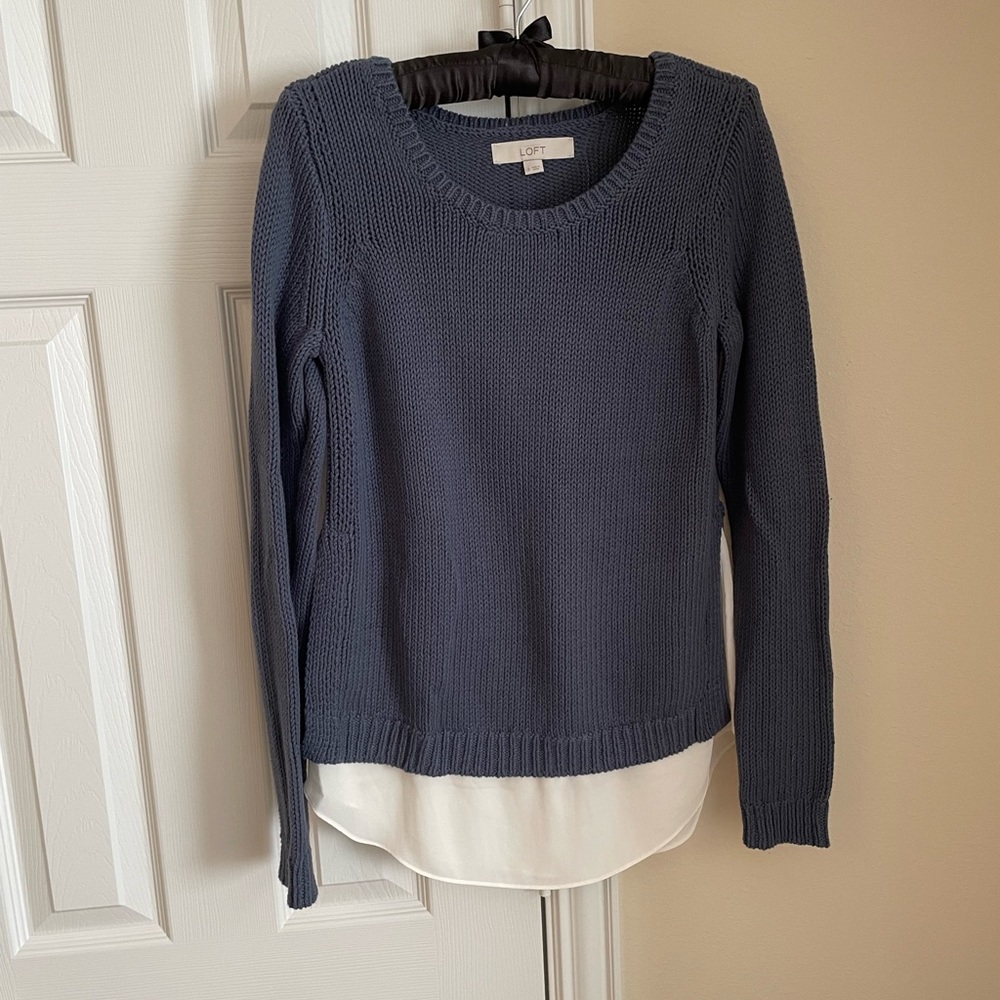 The Loft sweater. Size small